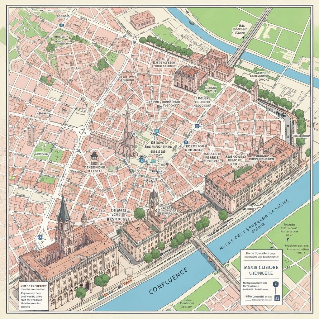 Carte de Lyon