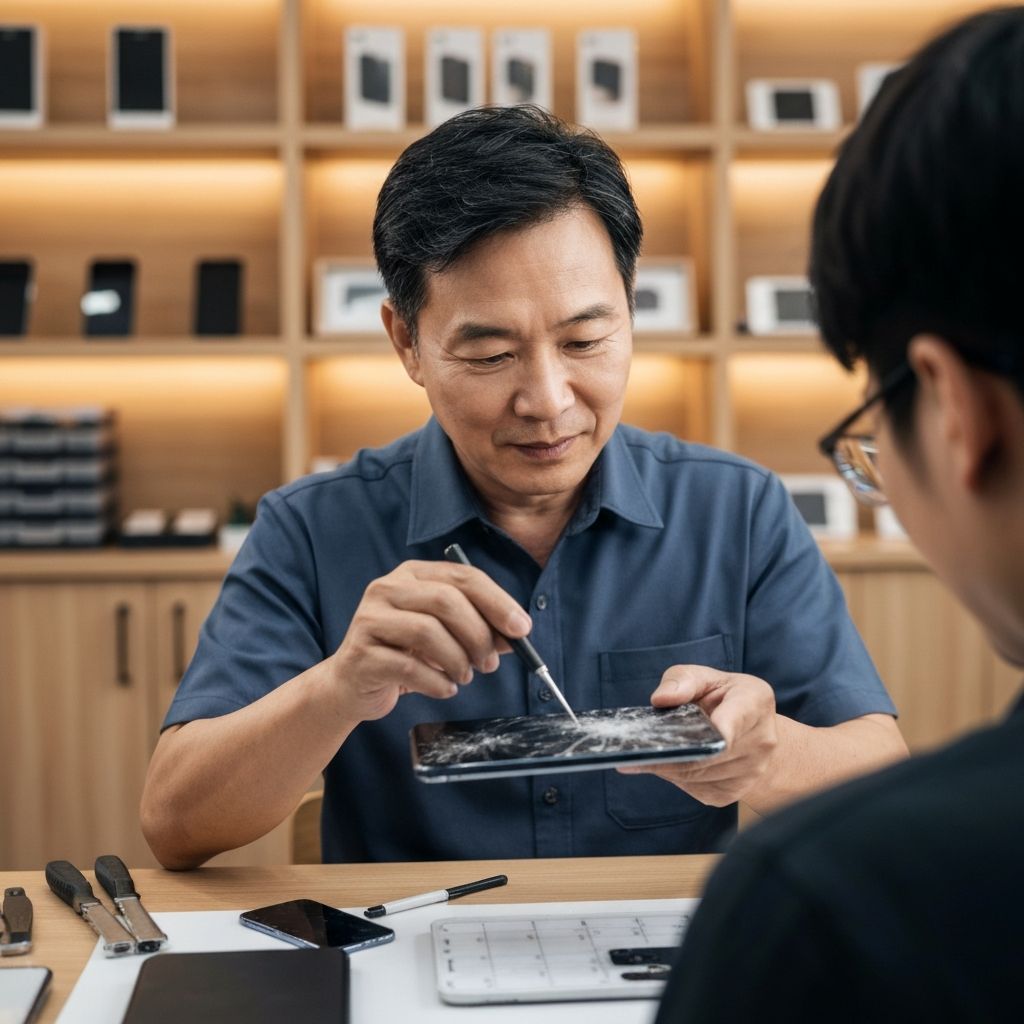 Réparation écran iPhone Samsung à domicile Lyon