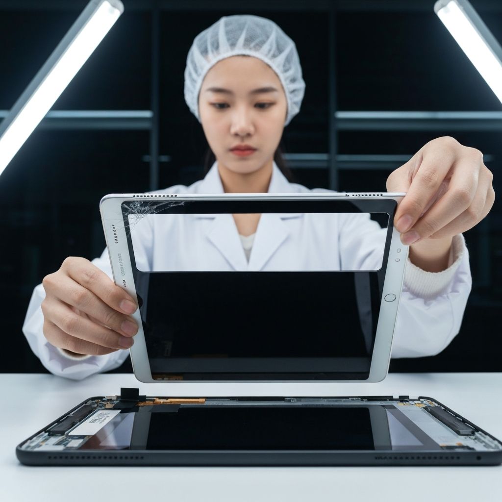 Réparation tablette